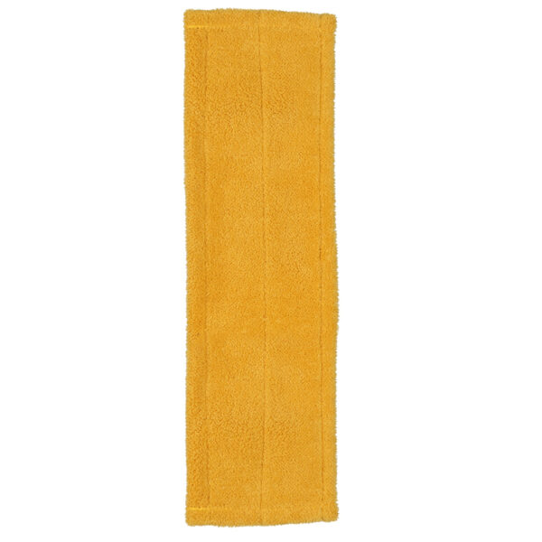 Vloerwisser microvezel doek - geel - Extra reserve dweil - voor Benson vloerwisser -