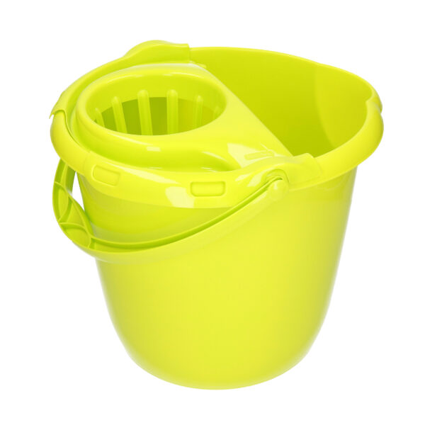 Plasticforte Dweilemmer - 15 liter - groen - mopemmer - 38 cm - dweil emmers
