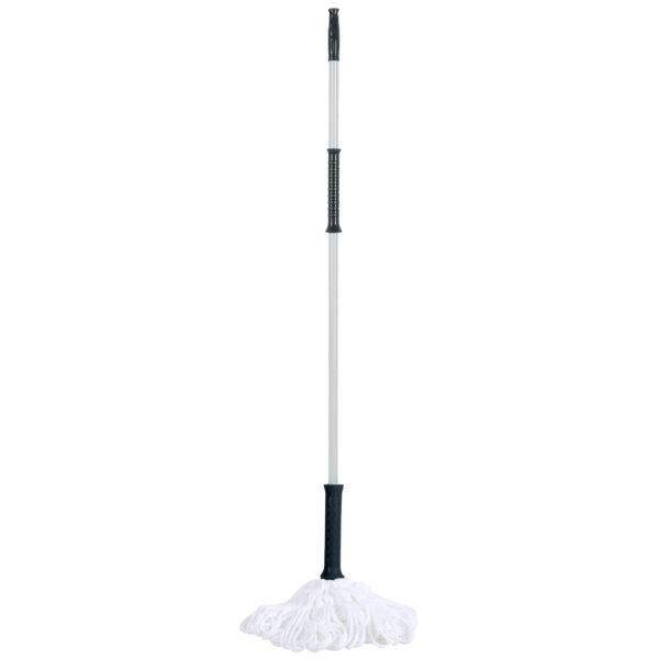 Urban Living Schoonmaak/dweil vloermop met telescoopsteel - uitschuif