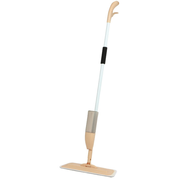 Schoonmaak/dweil vloermop met telescoopsteel - uitschuifbaar - wit