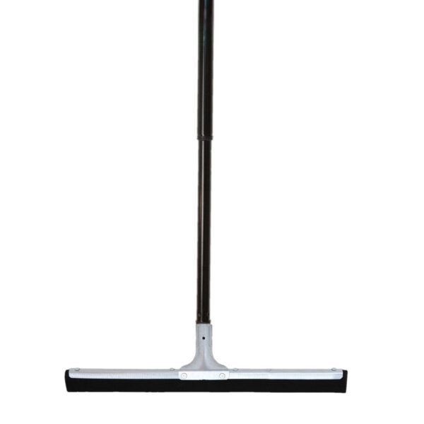 MSV vloertrekker - metaal/rubber - breed 43 cm - steel 80 tot 130 cm